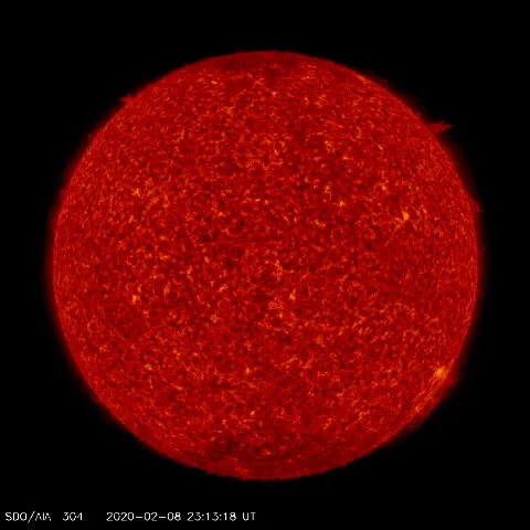 Image of Sun's transition region