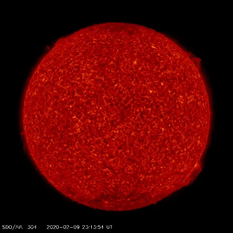 Image of Sun's transition region