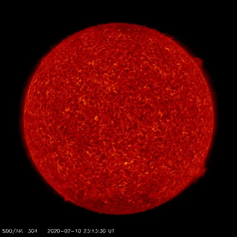 Image of Sun's transition region