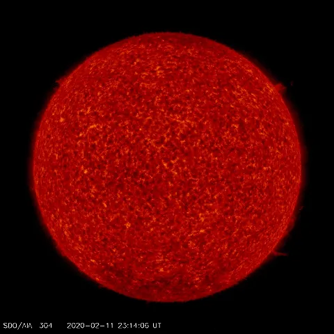 Image of Sun's transition region