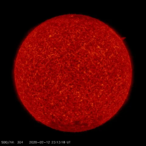 Image of Sun's transition region