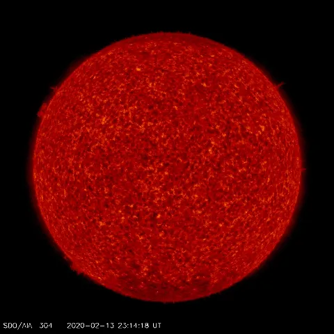 Image of Sun's transition region