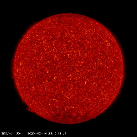 Image of Sun's transition region