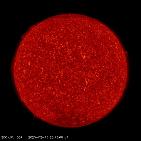 Image of Sun's transition region