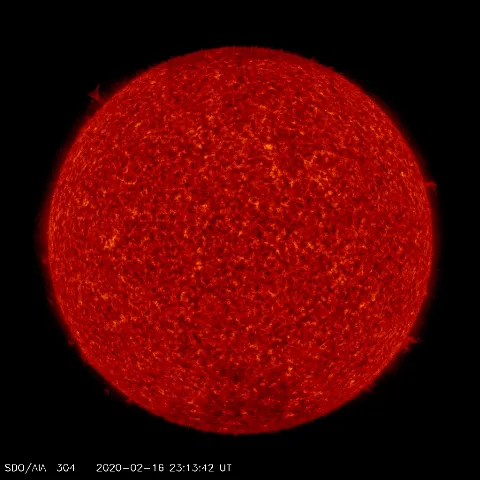 Image of Sun's transition region