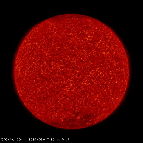 Image of Sun's transition region