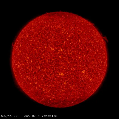 Image of Sun's transition region