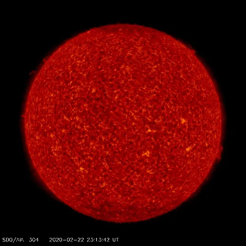 Image of Sun's transition region