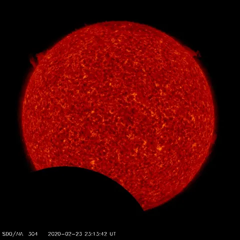 Image of Sun's transition region