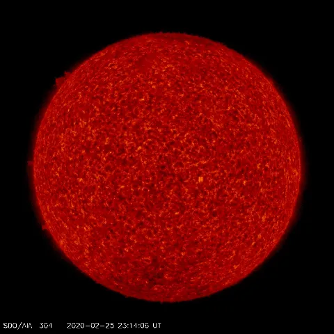 Image of Sun's transition region