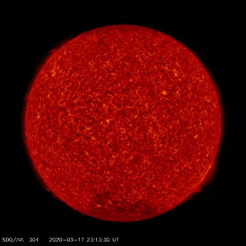 Image of Sun's transition region