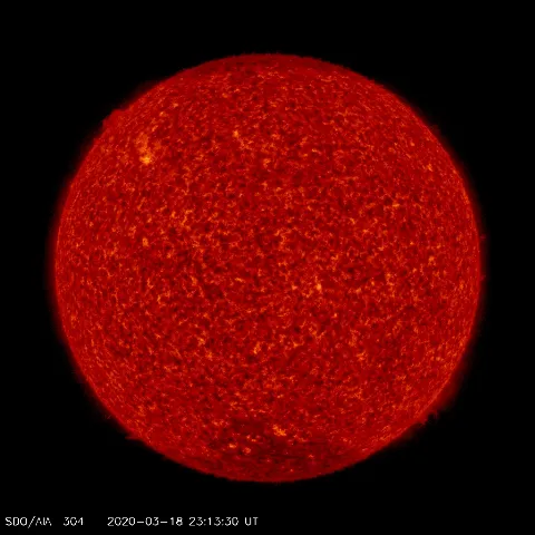 Image of Sun's transition region