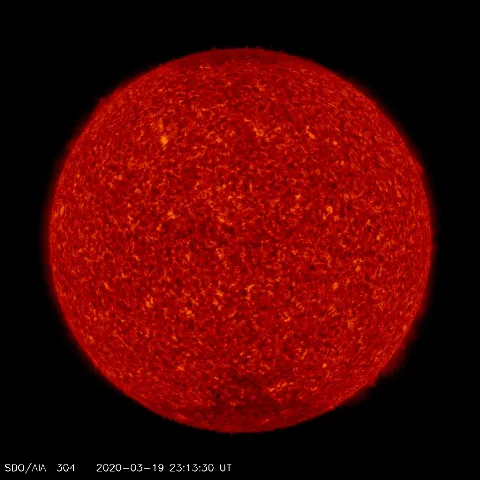 Image of Sun's transition region