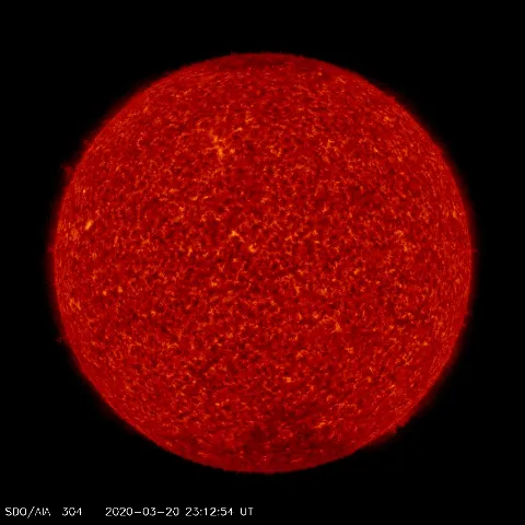 Image of Sun's transition region