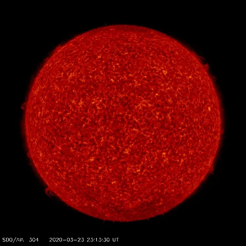 Image of Sun's transition region