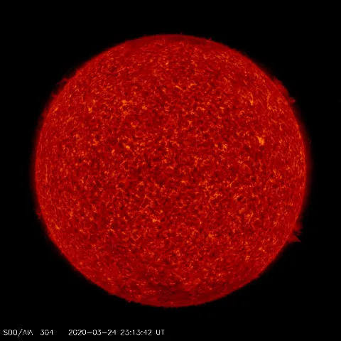 Image of Sun's transition region