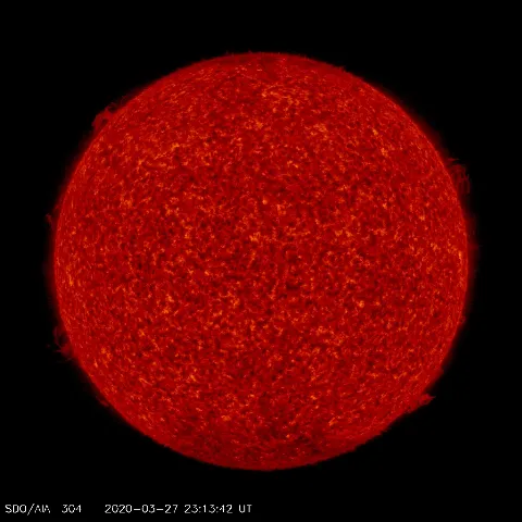 Image of Sun's transition region