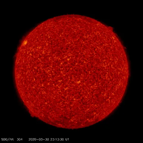 Image of Sun's transition region