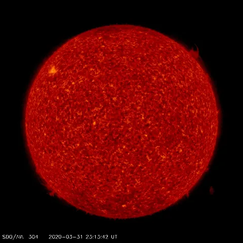 Image of Sun's transition region