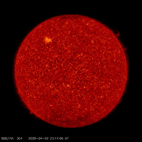 Image of Sun's transition region