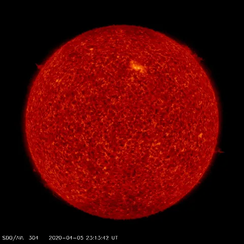 Image of Sun's transition region