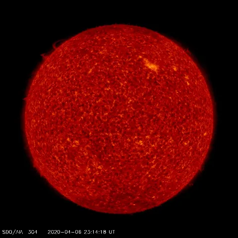 Image of Sun's transition region