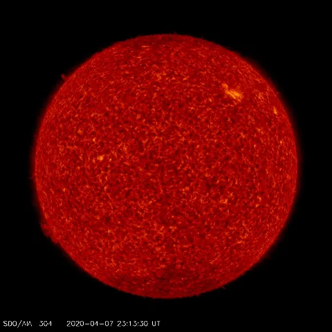 Image of Sun's transition region