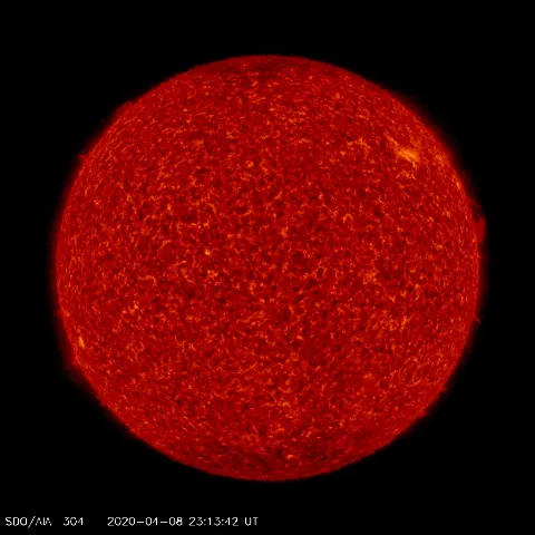 Image of Sun's transition region