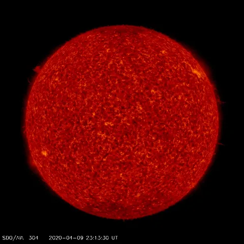 Image of Sun's transition region