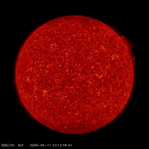 Image of Sun's transition region