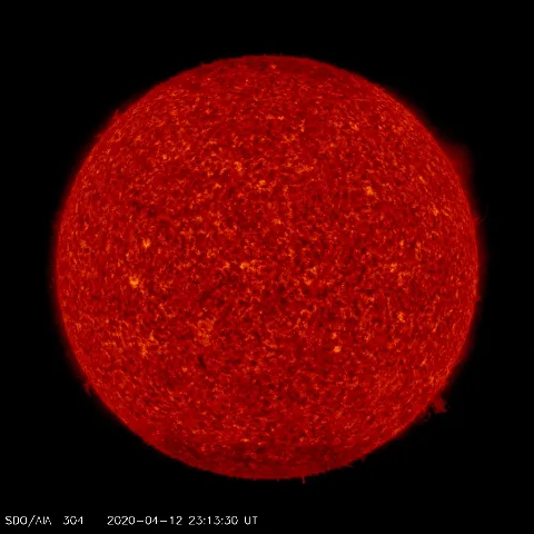 Image of Sun's transition region