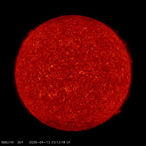 Image of Sun's transition region