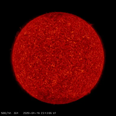 Image of Sun's transition region