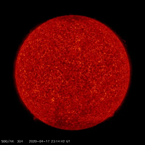 Image of Sun's transition region