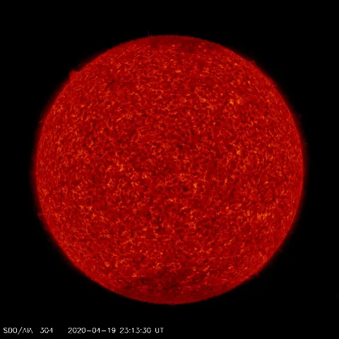 Image of Sun's transition region