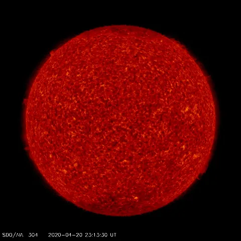 Image of Sun's transition region