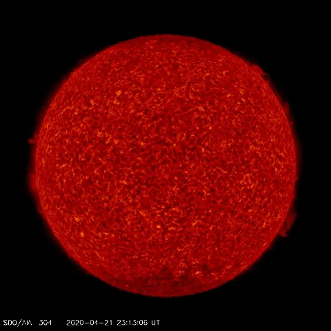 Image of Sun's transition region