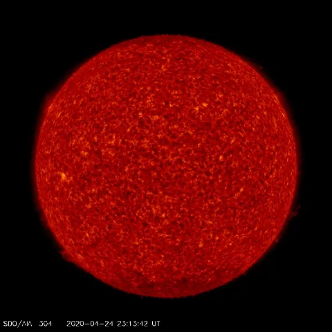 Image of Sun's transition region