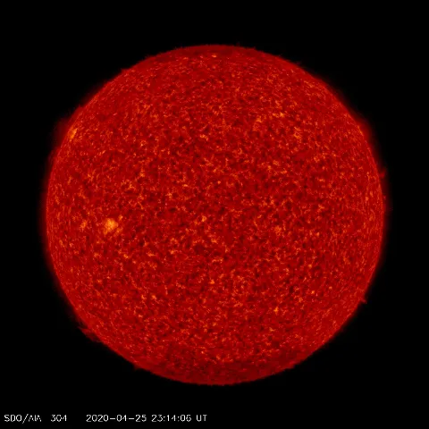 Image of Sun's transition region