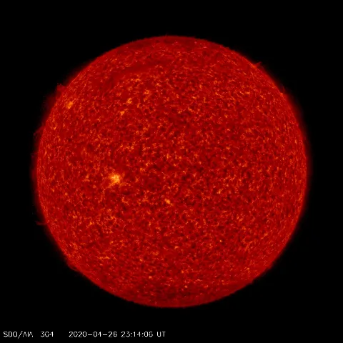 Image of Sun's transition region