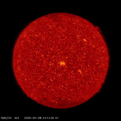 Image of Sun's transition region