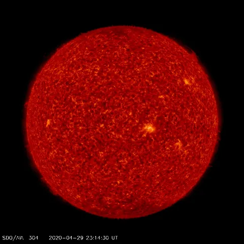 Image of Sun's transition region