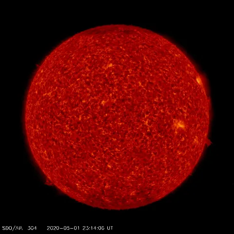 Image of Sun's transition region