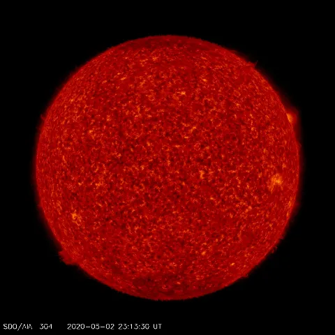 Image of Sun's transition region