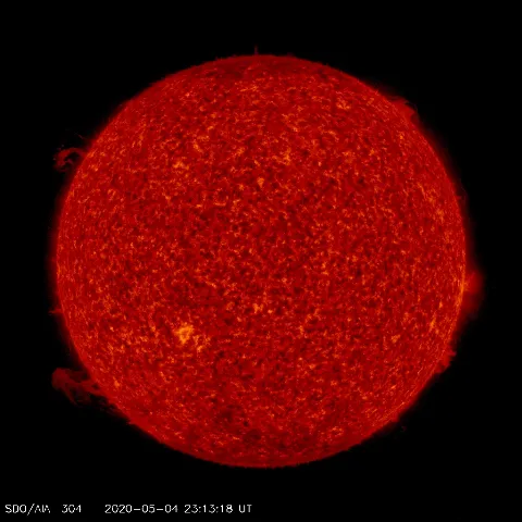 Image of Sun's transition region