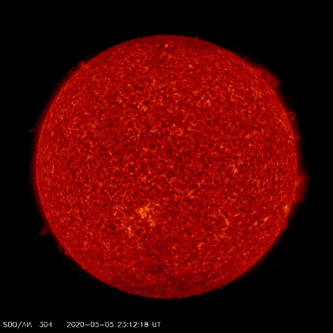 Image of Sun's transition region