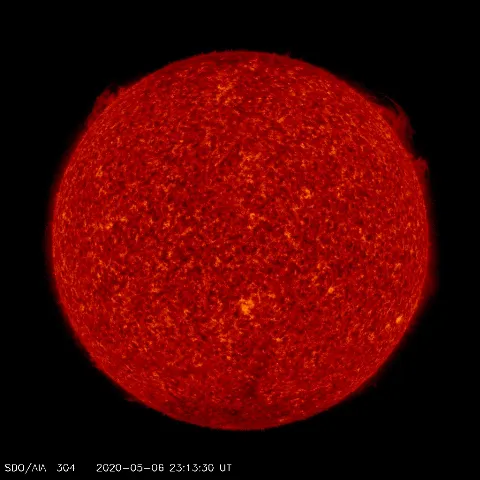 Image of Sun's transition region