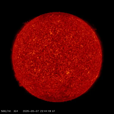 Image of Sun's transition region