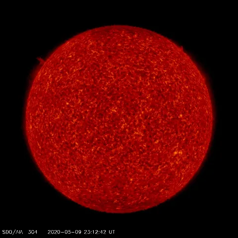 Image of Sun's transition region