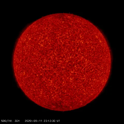 Image of Sun's transition region